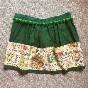 Vintage Green Apron